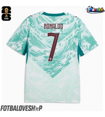 Portugalsko Cristiano Ronaldo #7 Venkovní Dres MS 2026 Krátký Rukáv